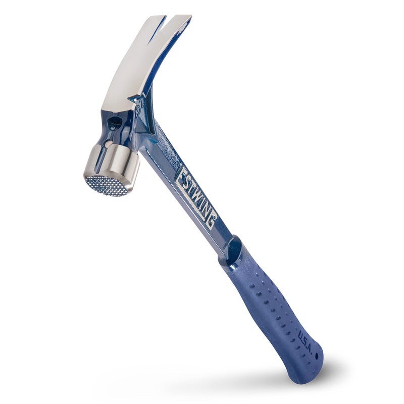 ESTWING Ultra Series Hammer - 19 oz Rip Claw Framing Hammer with Milled Face & Shock Reduction Grip - E6-19SM - Image 1